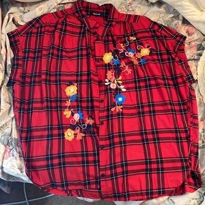Madewell Button Up w/ Embroidery